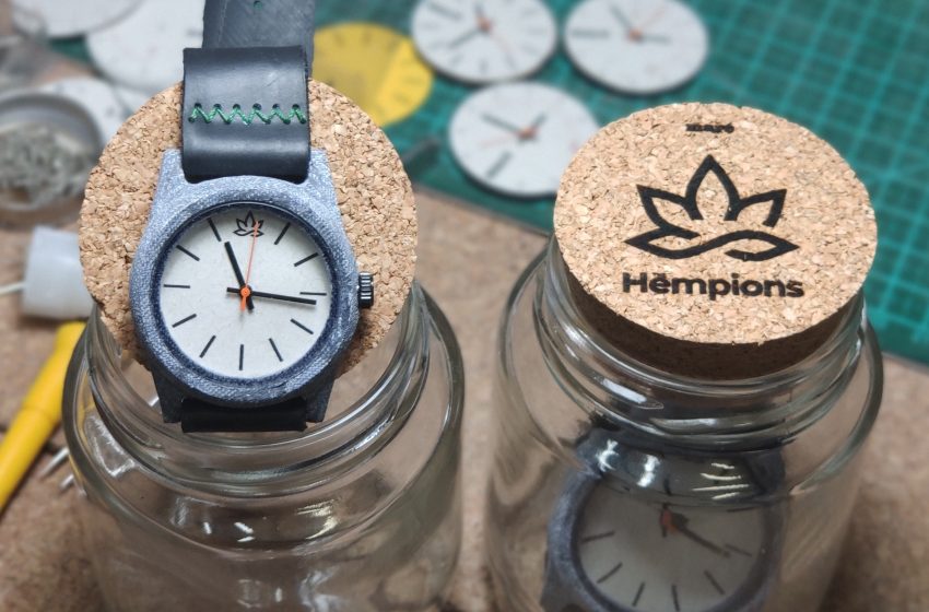 Relógios feitos de cannabis chegam ao Brasil