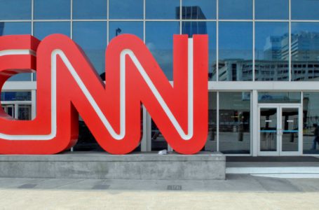 UNITED STATES – APRIL 03:  A CNN logo stands outside the CNN Center on Tuesday April 3, 2007 in Atlanta, Georgia.  (Photo by Chris Rank/Bloomberg via Getty Images)