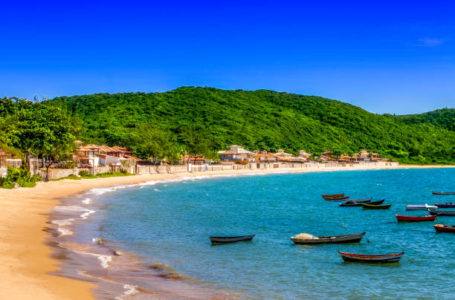 Búzios, old fishing village, is located about 180km from Rio de Janeiro
