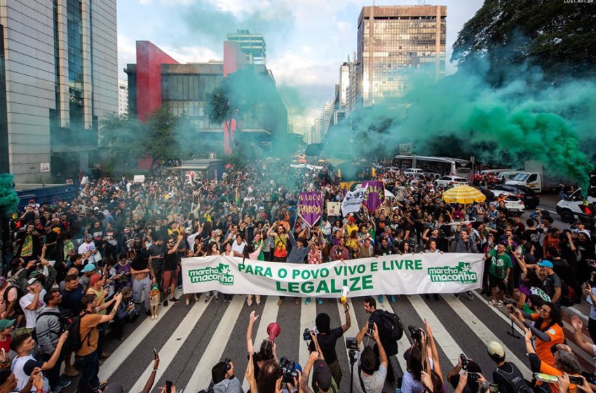  Marcha da maconha de volta às ruas da paulista neste sábado
