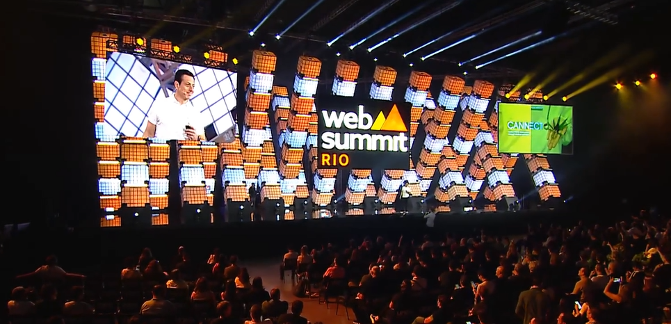 CEO da Cannect palestra na Web Summit Rio
