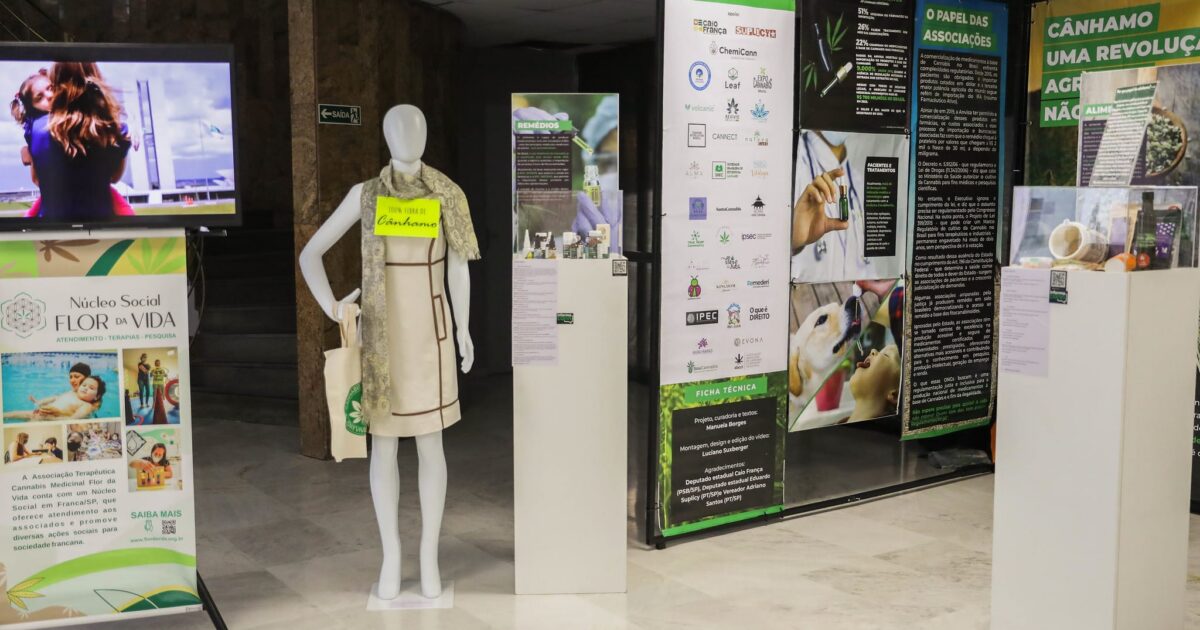 Cannect participa de exposição com produtos de cânhamo