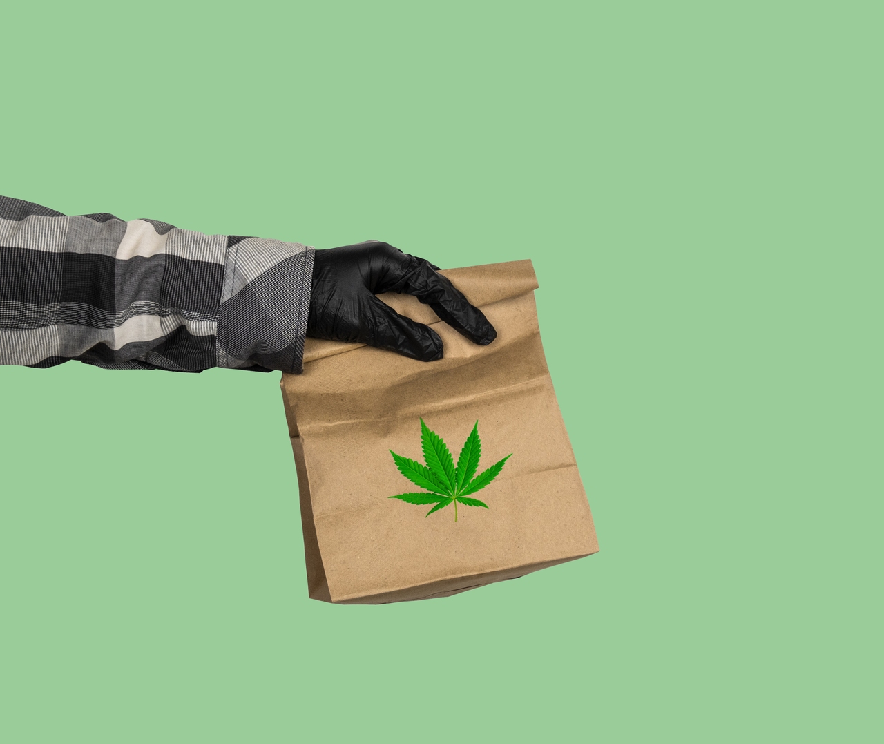 Por que os correios não podem entregar cannabis 