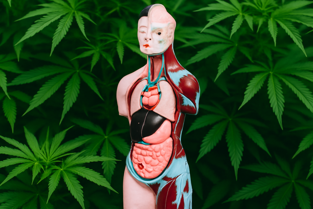 Como a cannabis age no corpo Como a cannabis age no corpo