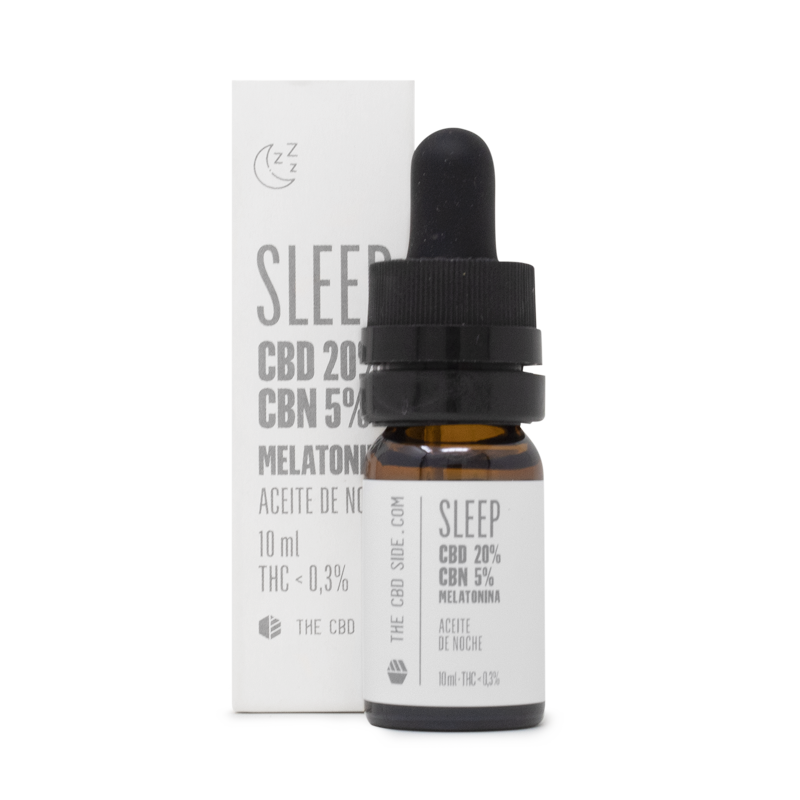 The CBD Side Full Spectrum “Sleep” -Óleo (CBD 2000mg + CBG 500mg)/10mL