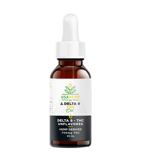 USA Hemp – Isolado – Delta 9 THC Óleo (THC 750mg)/30mL