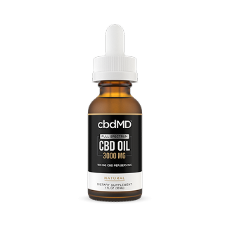 cbdMD – Full Spectrum – Óleo (CBD 3000mg + THC 60mg)/30mL