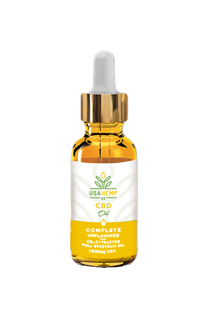 USA Hemp – Full Spectrum – 1:1 CBD/Delta-8 THC Complete Óleo
