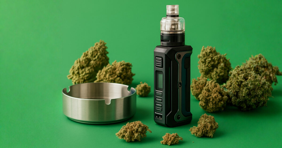 Riscos e benefícios do uso vaporizado da cannabis