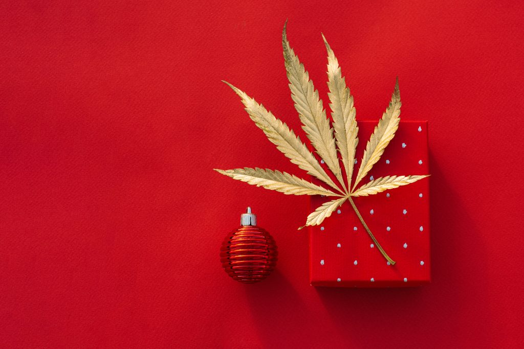 33% dos americanos usam cannabis antes das festas de natal