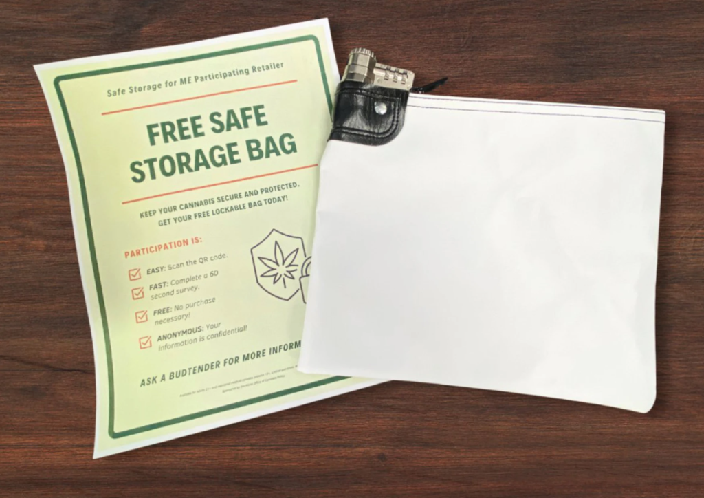 Free safe storage bag