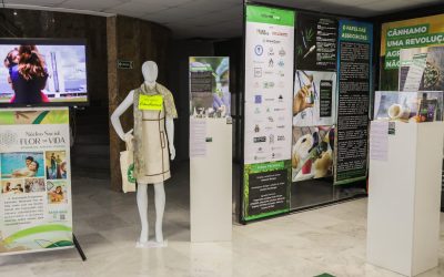 Alesp inaugura exposição com produtos feitos de cânhamo.
Foto: Bruna Sampaio/Rede Alesp